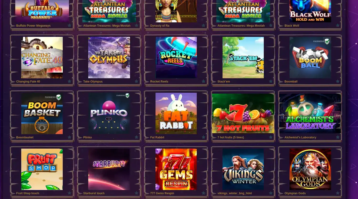 Мобильная версия Toto casino на телефоне